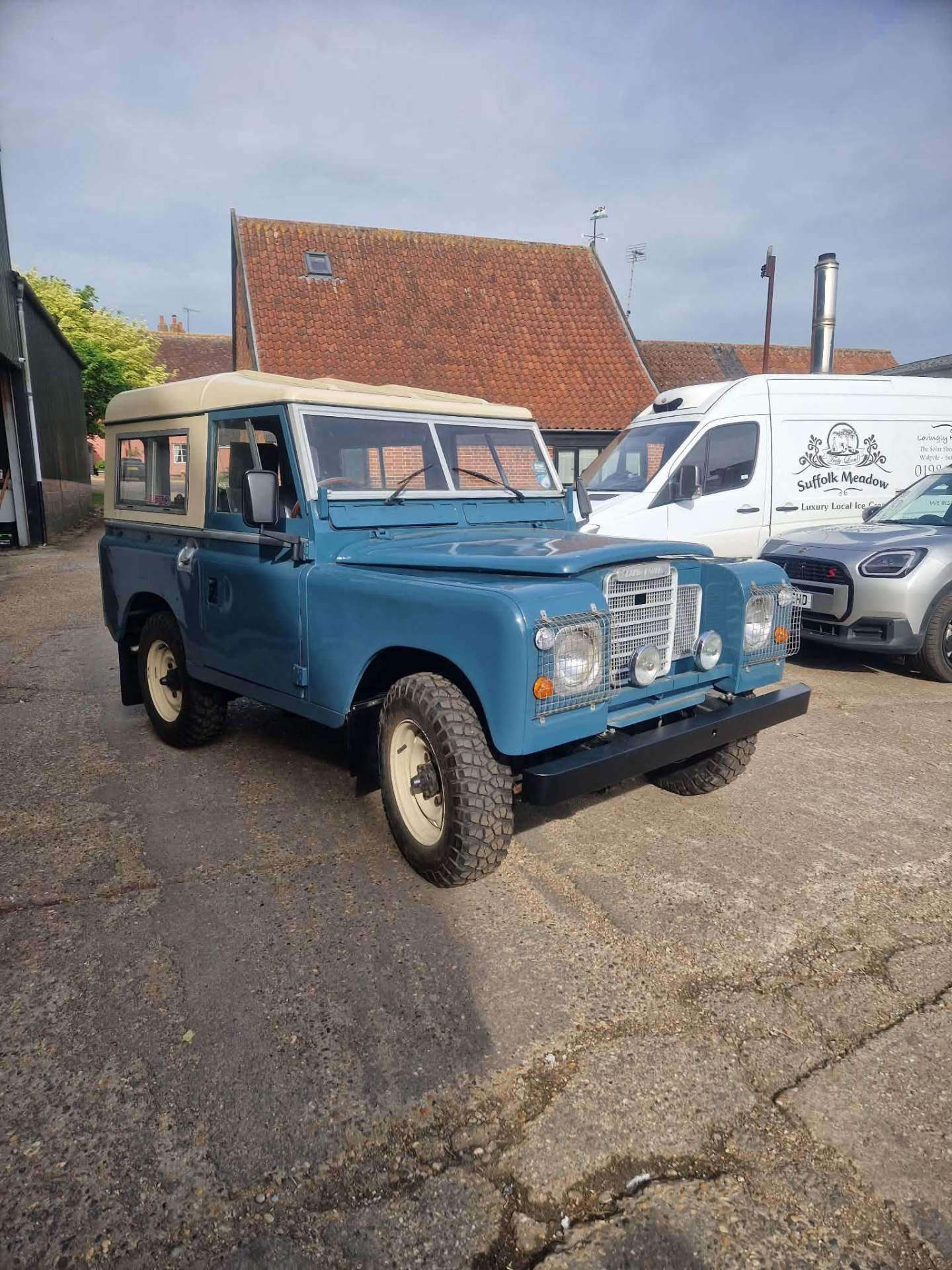 Restored blue Series III ready for collection